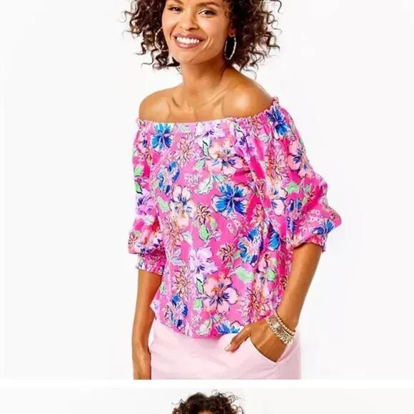 Lilly Pulitzer Other - NWOT Lilly Pulitzer Lessa Top - MSPR $78 - Size Small